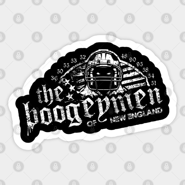 Patriots Boogeymen Defense Sticker by WarbucksDesign